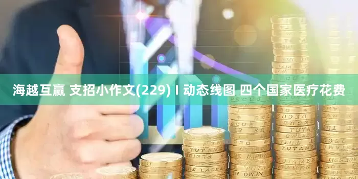 海越互赢 支招小作文(229) I 动态线图 四个国家医疗花费
