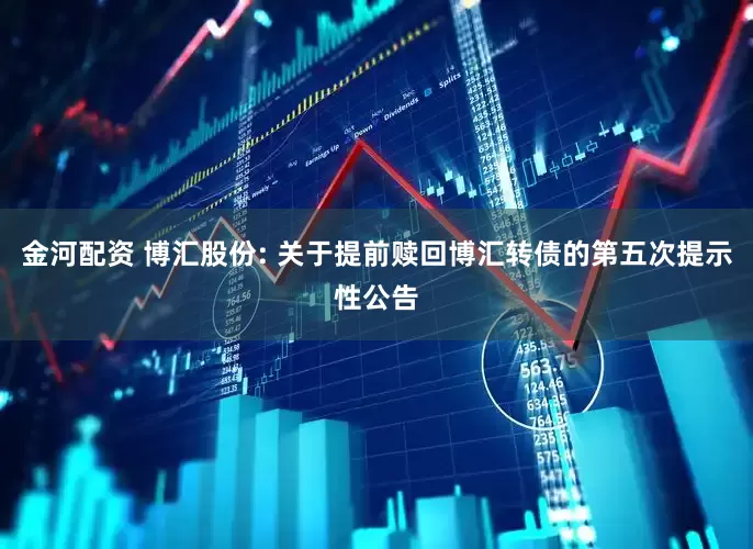 金河配资 博汇股份: 关于提前赎回博汇转债的第五次提示性公告