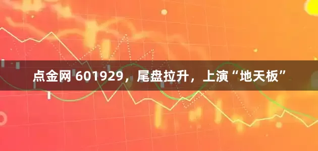 点金网 601929，尾盘拉升，上演“地天板”