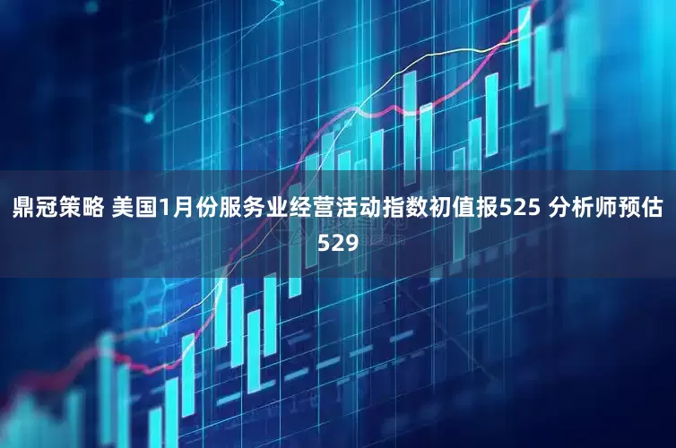 鼎冠策略 美国1月份服务业经营活动指数初值报525 分析师预估529